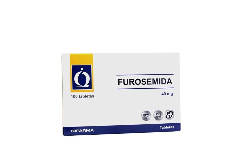 FUROSEMIDA FARMINDUSTRIA - Tabletas caja x 100 - 40 mg (copiar)