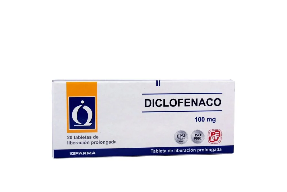 DICLOFENACO - Tabletas caja x 100  - 50 mg (copiar)