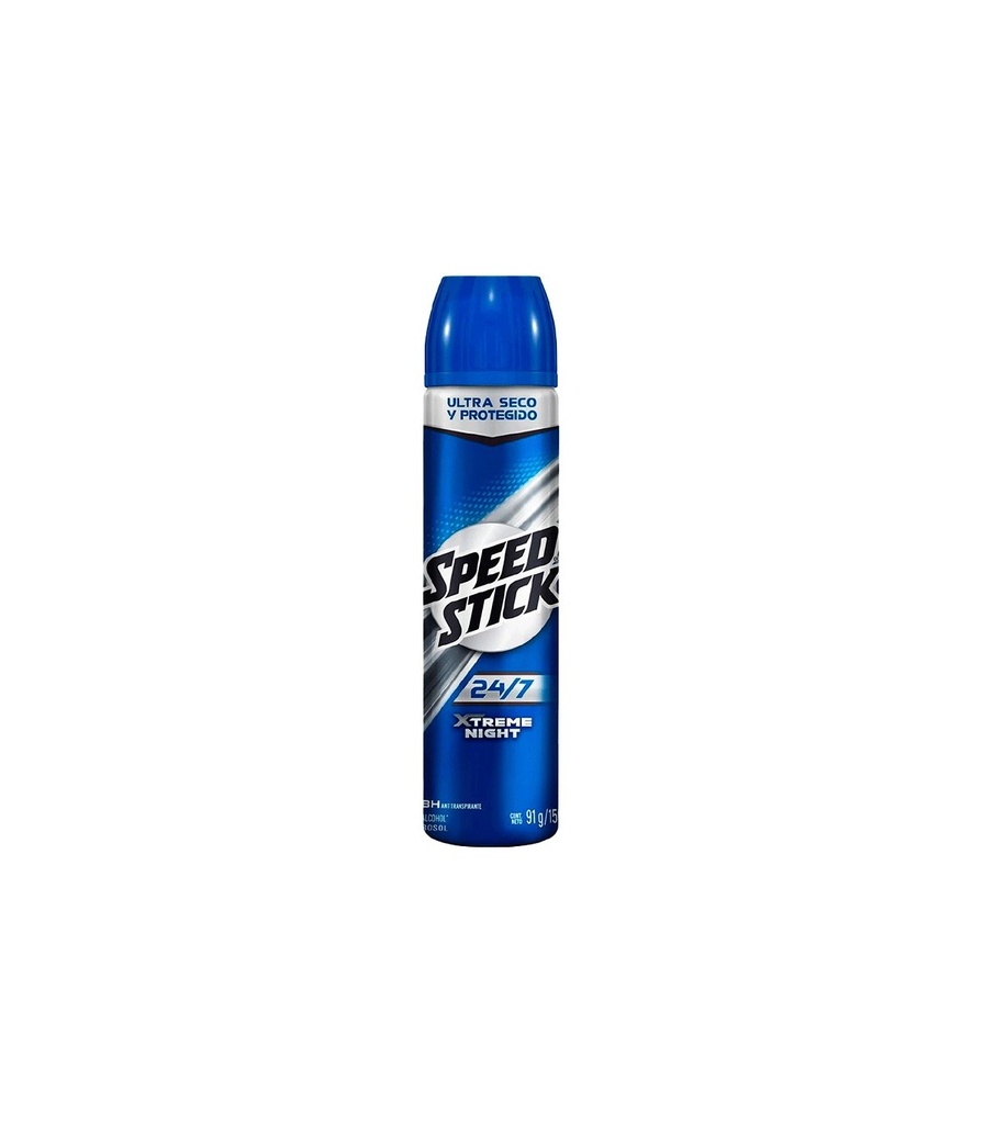 SPEED STICK - Antitranspirante spray XTREME NIGHT 24/7 x 91 g / 150 mL