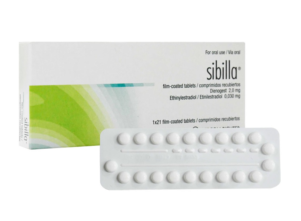 SIBILLA - Comprimidos recubiertos tableta para los 21 dias - 2 mg + 0.03 mg