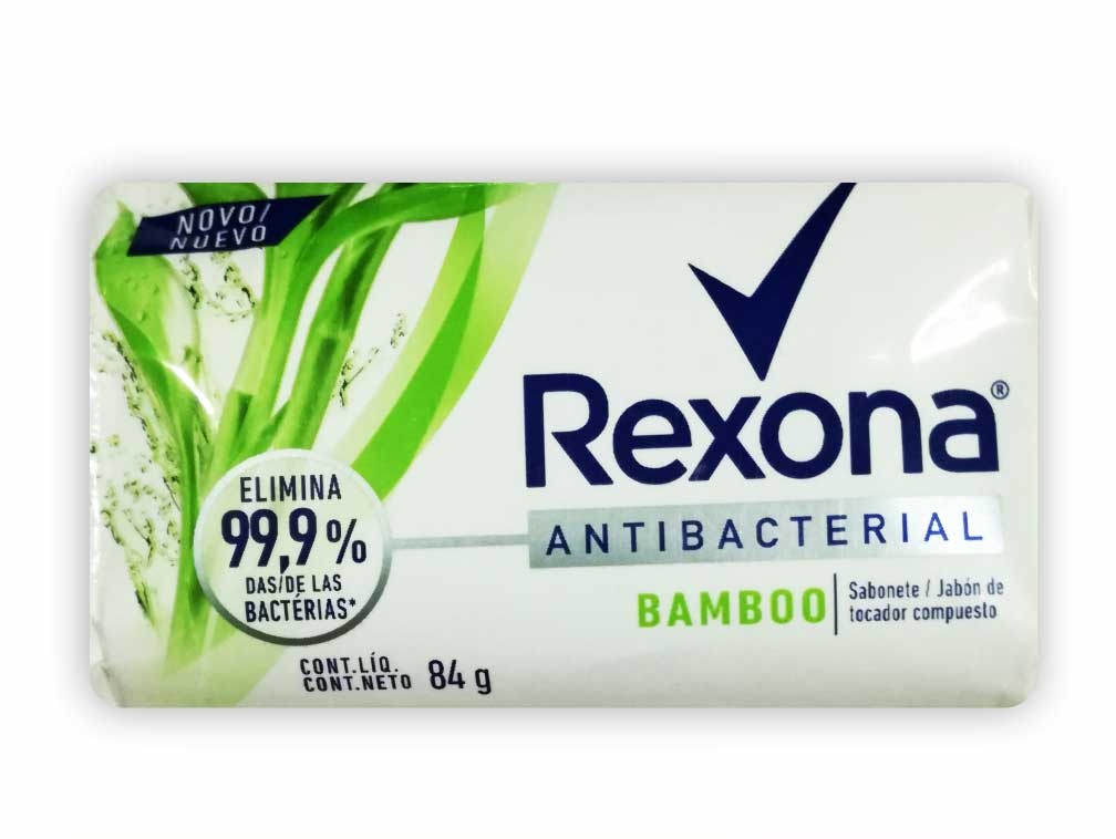 REXONA - Jabon de tocador compuesto ANTIBACTERIAL x 120 GR