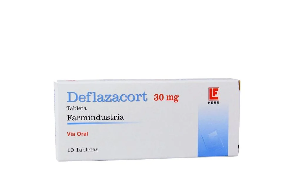 DEFLAZACORT - Tableta caja x 10 - 30 mg