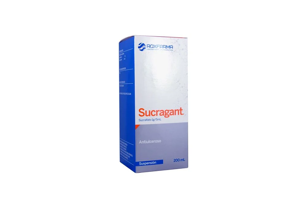 SUCRAGANT - Suspension oral x 200 mL - 1 g / 5 mL