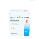 AMOXICILINA IQFARMA - Tabletas recubiertas caja x 100 - 500 mg (copiar)