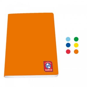 CUADERNO A5 - Cuaderno A5 SURCO engrapado - colores enteros