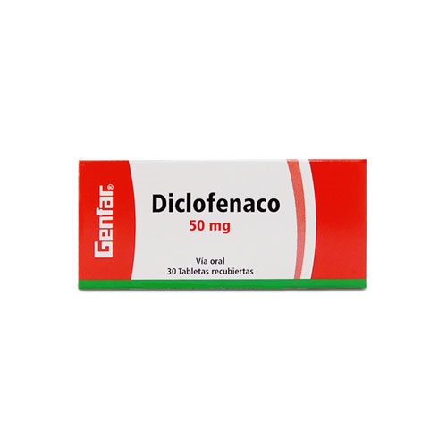 DICLOFENACO - Tabletas caja x 100  - 50 mg (copiar)