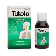 TUKOL - D - Jarabe x 120 mL - 5 mg + 100 mg