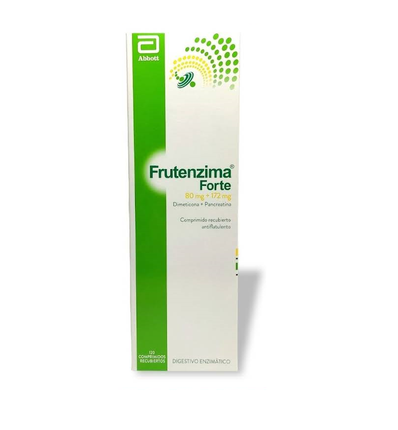 FRUTENZIMA FORTE - Comprimido recubierto caja x 120 - 80 mg + 172 mg