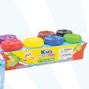 KIDS DOUGH - Juego de plastimolde - plastilina KIDS DOUGH x 8 colores