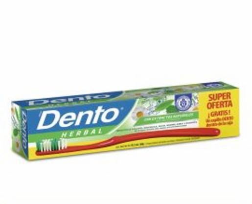 SUPER OFERTA DENTO - Super oferta DENTO herbal 180 g + cepillo dental