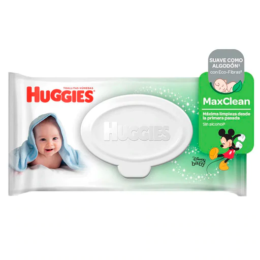 HUGGIES - Toallitas humedas LIMPIEZA EFECTIVA - DISNEY x 48 (copiar)