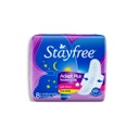 STAYFREE - Toallas femeninas STAYFREE - ADAPT PLUS - NOCHE Y DIA - TELA SUAVE con alas x 8