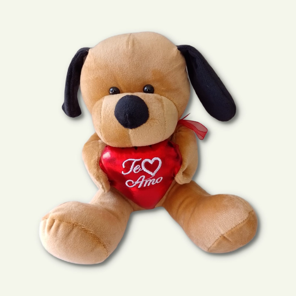 PELUCHE PERRITO - Peluche de PERRITO CON CORAZON