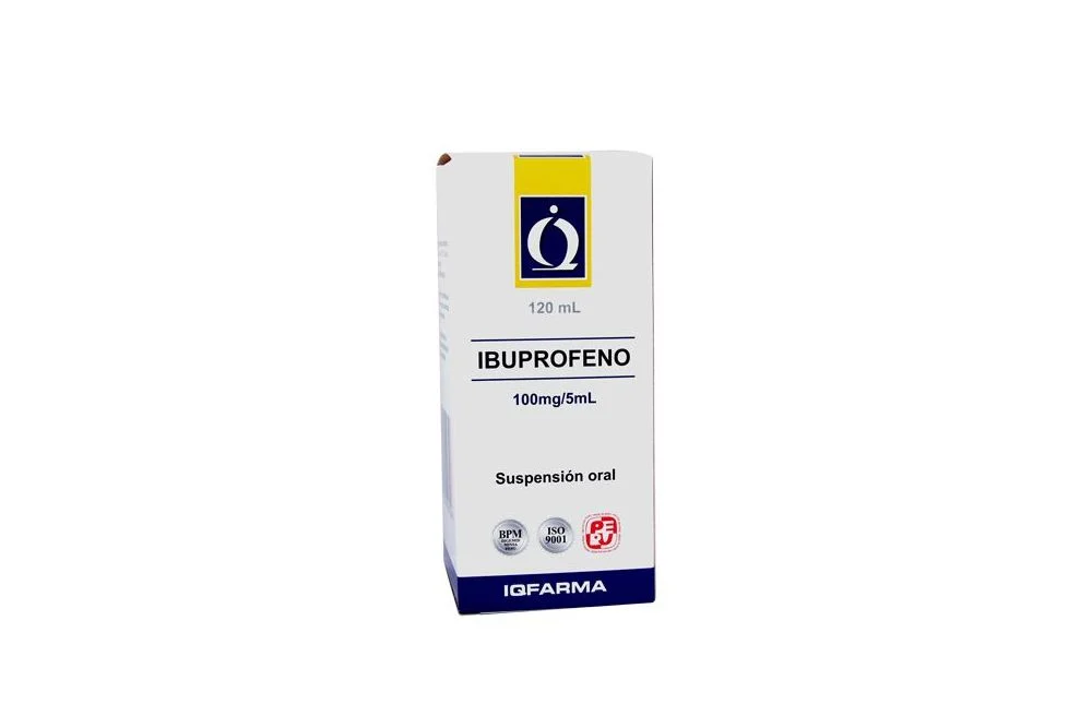 IBUPROFENO - Suspension oral x 60 mL - 100 mg / 5 mL (copiar)