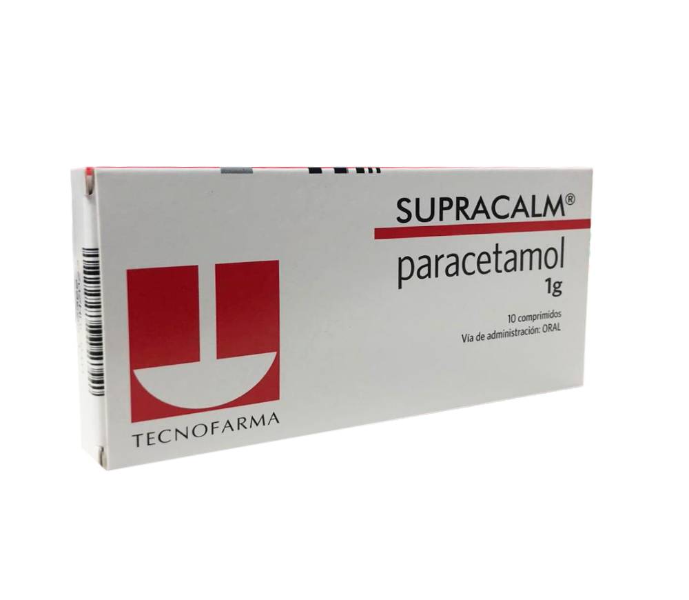 SUPRACALM - Tabletas caja x 10 - 1 g