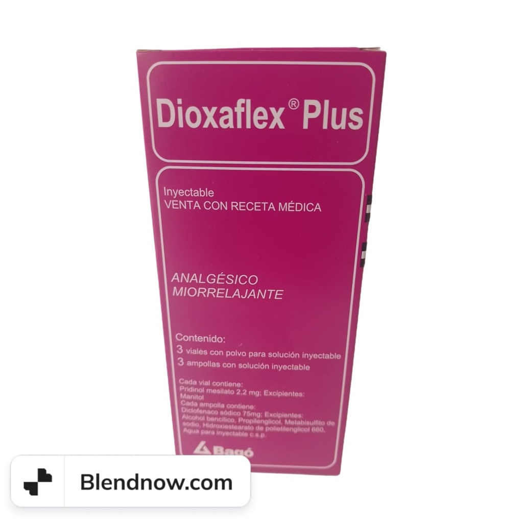 DIOXAFLEX CB PLUS - Capsulas caja x 100 - 50 mg + 4 mg (copiar)