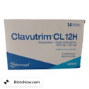 CLAVUTRIM CL 12H - Tabletas recubiertas caja x 14 - 875 mg + 125 mg