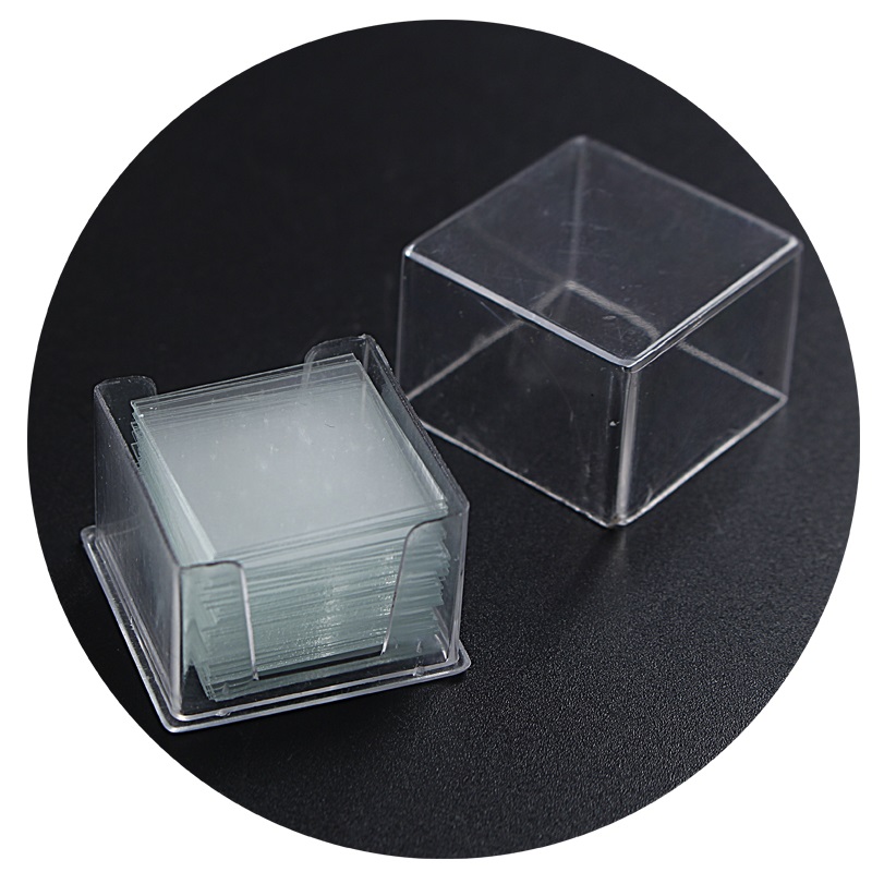 PORTAOBJETOS - Portaobjetos de vidrio - microscope slides 25 mm x 75 mm caja x 50 pcs (copiar)