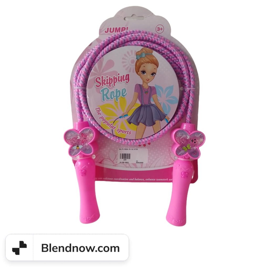 SALTA SOGA - Solta soga en blister SKIPPING ROPE