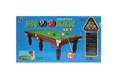 BILLAR - Juego de billar ATHLETICS SNOOKER SET en caja