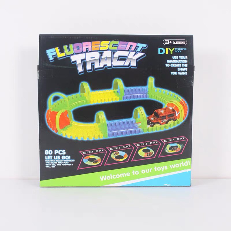 PISTA CARRO - Pista fluorescente con carro MAGIC LUMINOUS TRACK x 95 PCS (copiar)