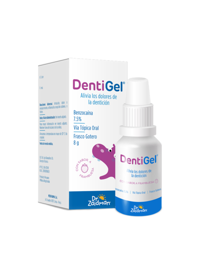 DENTIGEL - Frasco gotero x 8 g - 7.5 %