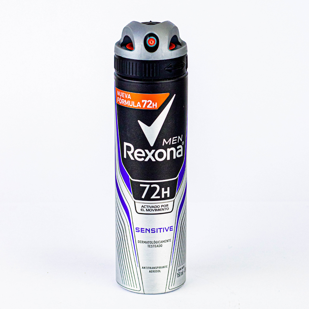 REXONA MEN - Aerosol antitranspirante MOTION SENSE - ANTIBACTERIAL + INVISIBLE 48 HRS x 90 g / 150 mL (copiar)