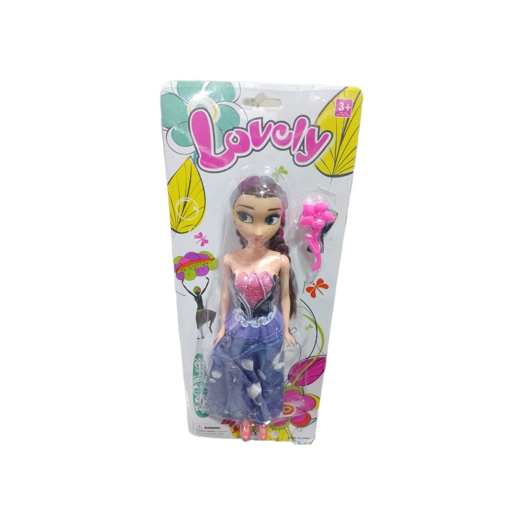 MUNECA LOVELY - Muñeca LOVELY Frozen en mica