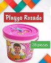 BALDE PLAYGO - Balde de bloques didacticos x 28 piezas