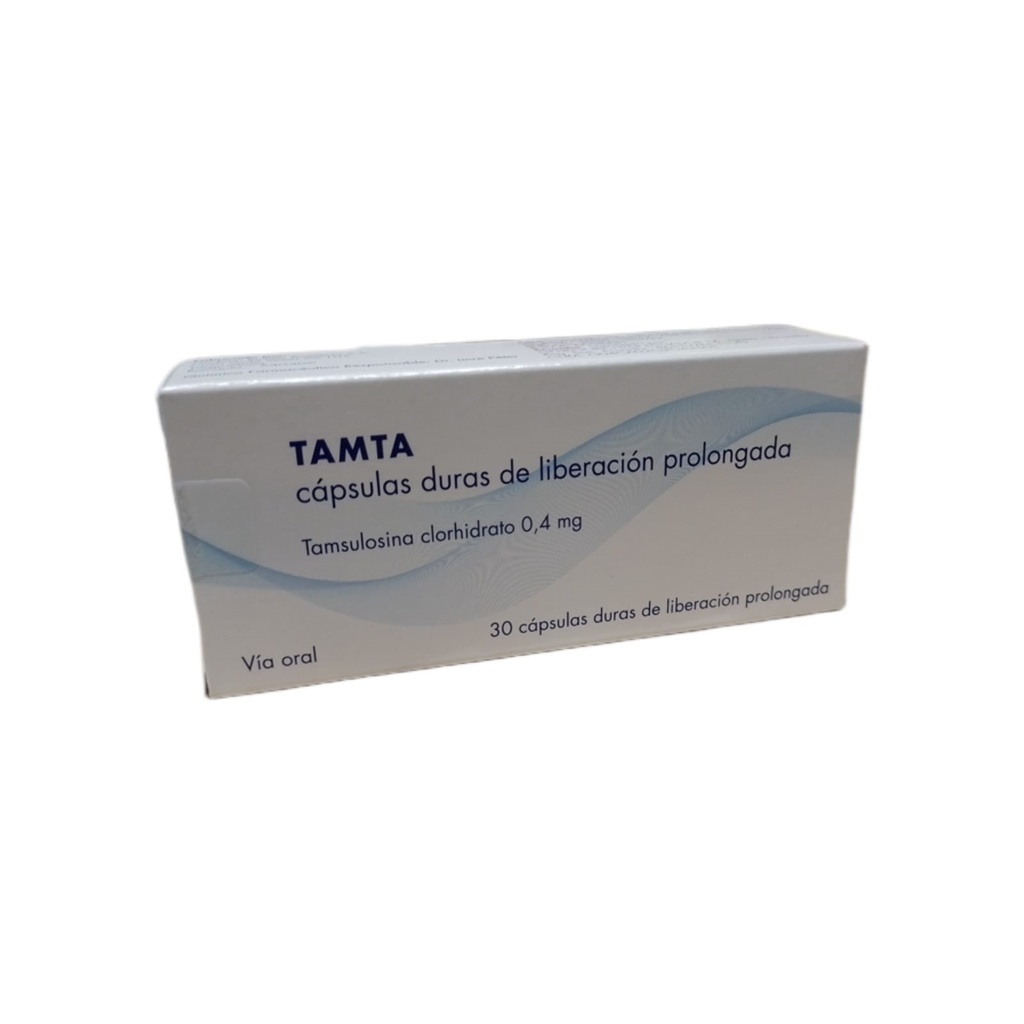 TAMSULOSINA - Capsulas de liberacion prolongada caja x 30 - 0.4 mg (copiar)