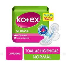 ECONO PACK KOTEX - Toallas femeninas KOTEX - NORMAL x 60 unidades (copiar)