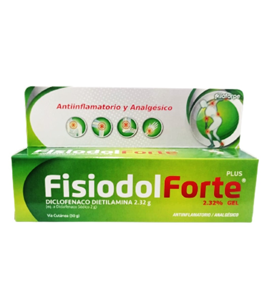 FISIODOL FORTE PLUS - Gel Topical x 50 g - 2 .32 %