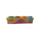 PLASTICINE MAGICAL - Juego de plastimolde - plastilina PLASTICINE CREATIVE x 4 potes de colores