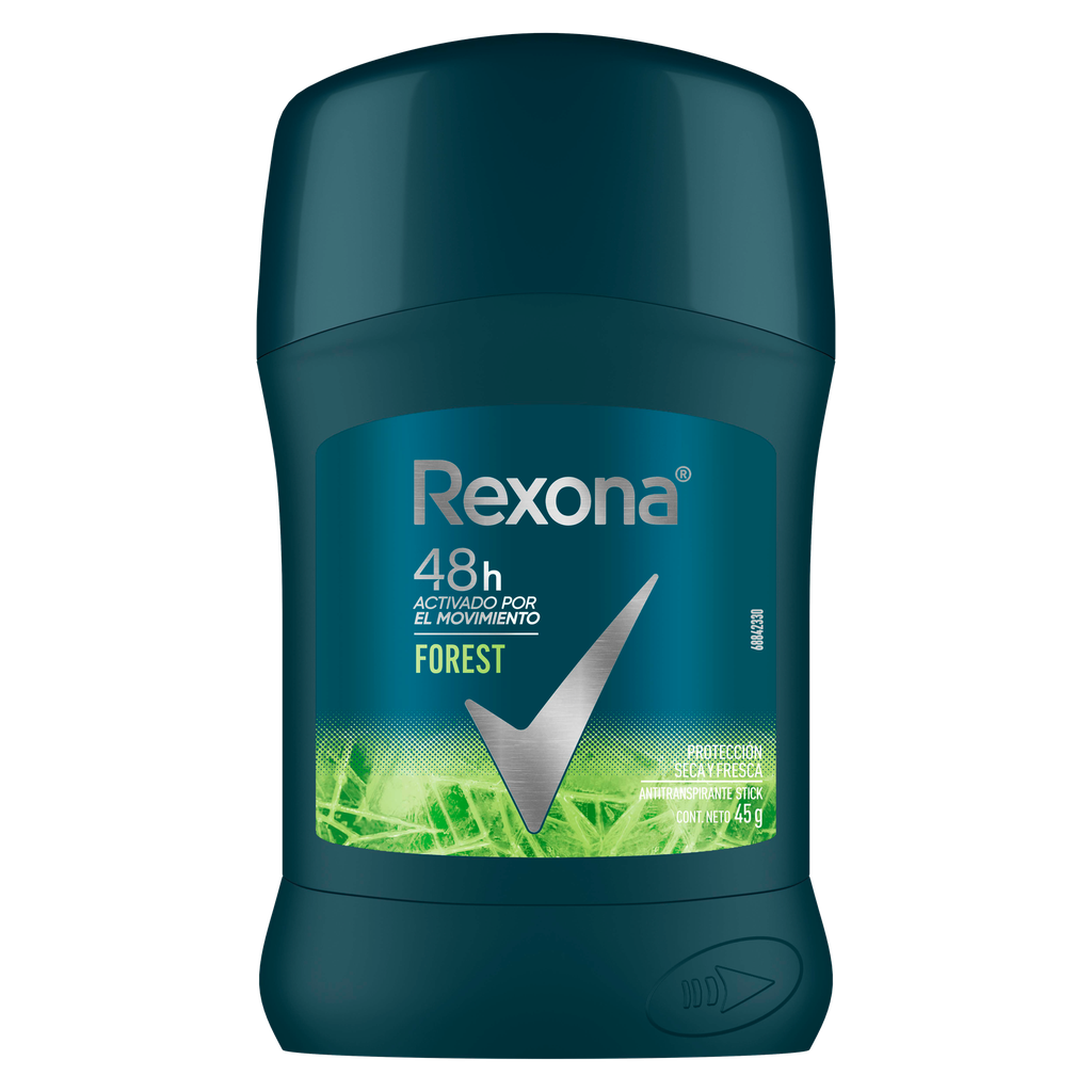 REXONA MEN - Antitranspirante stick FOREST - V8 48 HRS x 50 g