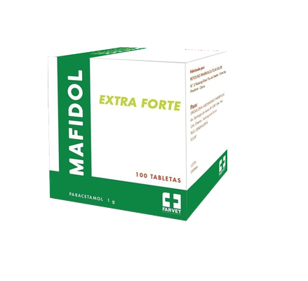 MAFIDOL EXTRA FORTE - Tabletas caja x 100 - 1 g