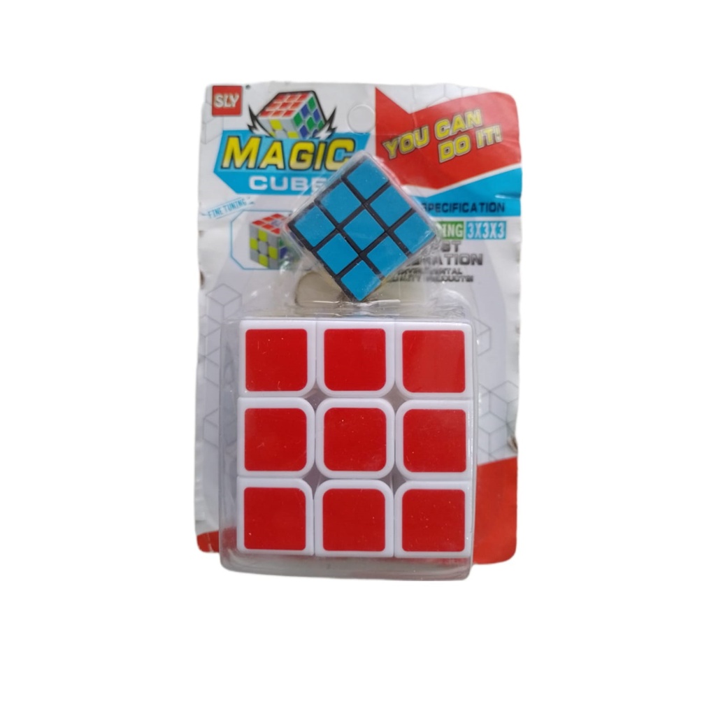 MAGIC CUBE - Juego del cubo magico MIRROR 3 x 3 x 3 en blister - 2 CUBOS ( GRANDE Y CHICO ) (copiar)