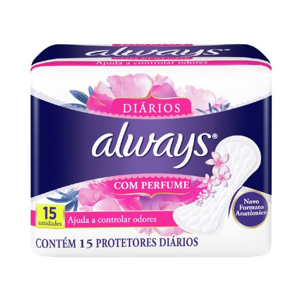 ALWAYS - Protectores diarios ALWAYS - CON PERFUME x 15