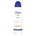 DOVE ORIGINAL - Aerosol antitranspirante - 1/4 CREMA HUMECTANTE 48H x 89 g / 150 mL (copiar)