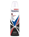 REXONA - Antitranspirante aerosol ANTIBACTERIAL + INVISIBLE - ACTIVADO POR EL MOVIMIENTO  72h x 150 mL / 87 g