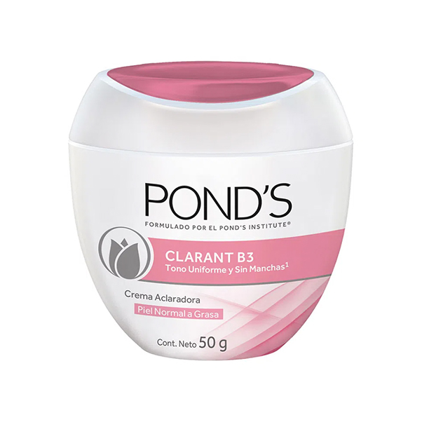 POND'S CLARANT B3 - Crema ANTI MANCHAS - CLARANT B3 - PIEL BALANCEADA A GRASA x 50 g