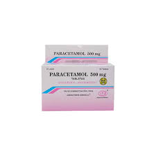 PARACETAMOL GENFAR - Tabletas caja x 100  - 500 mg (copiar)