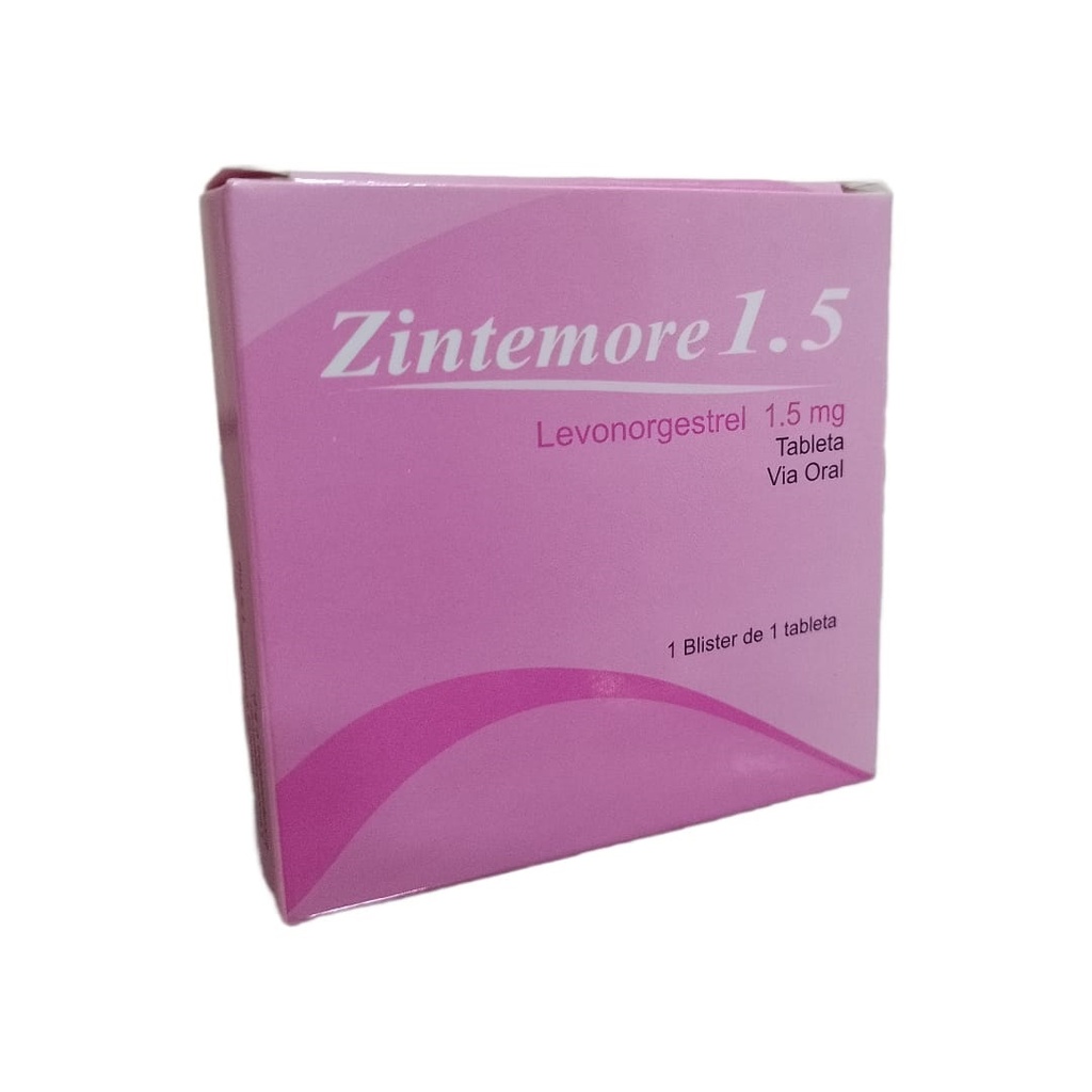 ZINTEMORE 1.5 - Tabletas caja x 1 - 1.5 mg