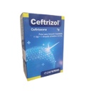 CEFTRIZOL - Polvo para solucion inyectable - 1 vial + 1 ampolla solvente x 3.5 mL via I.M. - 1 g