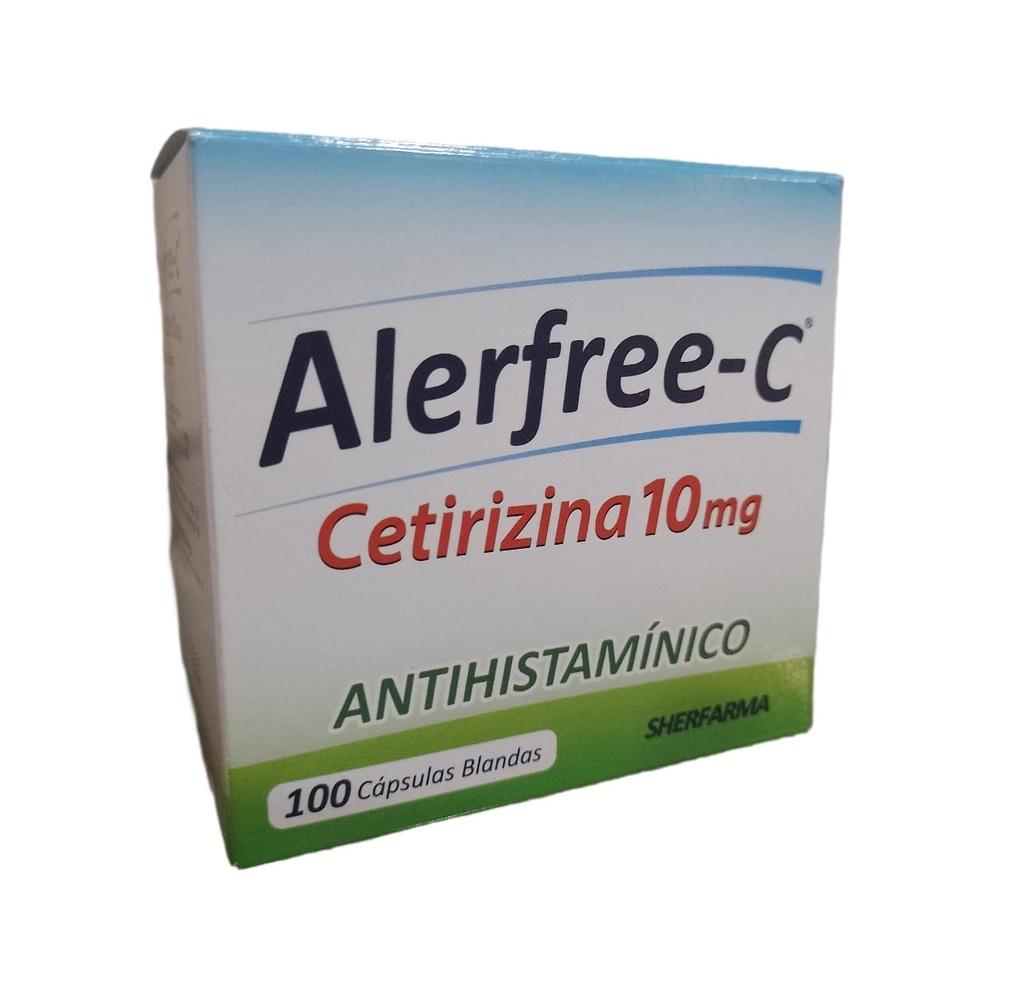 ALERFREE - C - Capsulas blandas caja x 100 - 10 mg