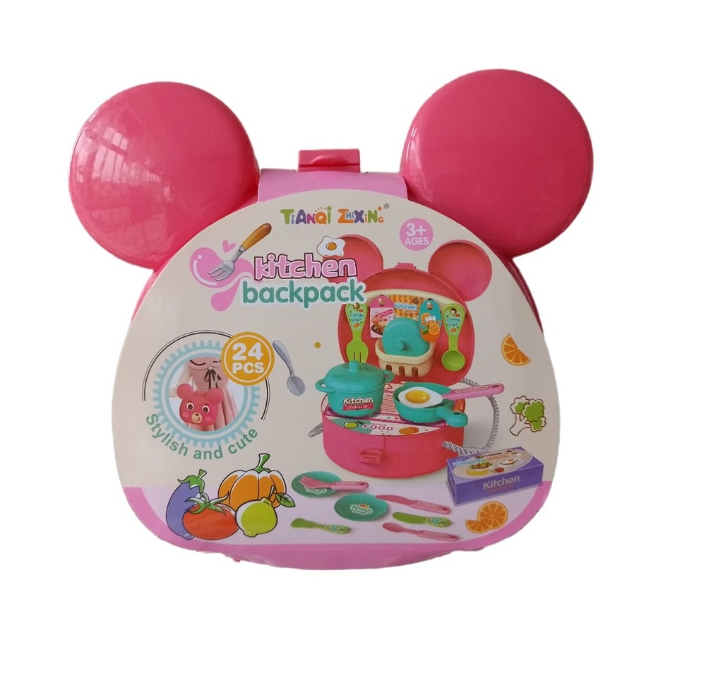 CARTERA COCINA - Cartera de set de cocina KITCHEN BACKPACK