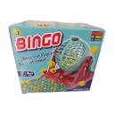 BINGO LOTTO - Bingo lotto de 90 numeros + 12 tarjetas en caja celeste