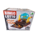 BINGO LOTTO - Bingo lotto de 90 numeros + 48 tarjetas en caja roja (copiar)