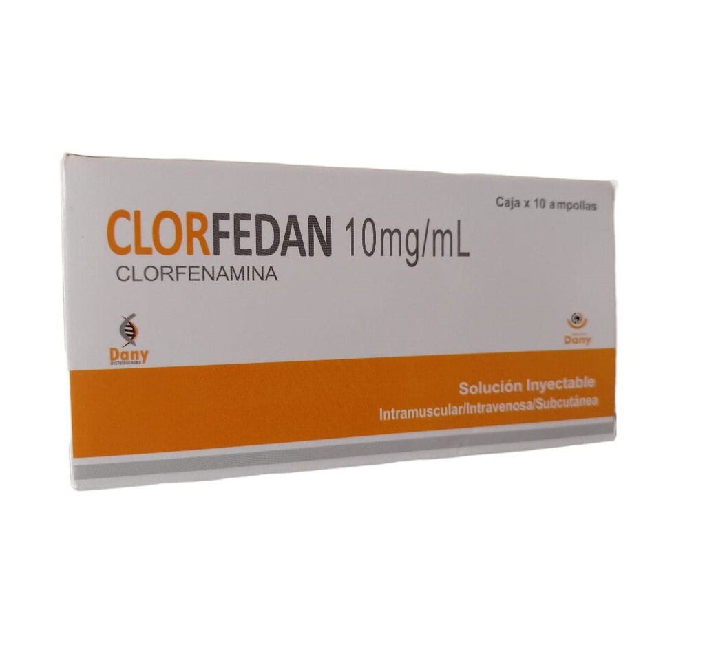 CLORFENAMINA MALEATO LABOT - Solucion inyectable ampolla x 1 mL via I.M. - I.V. - S.C. caja x 100 - 10 mg /  1 mL (copiar)