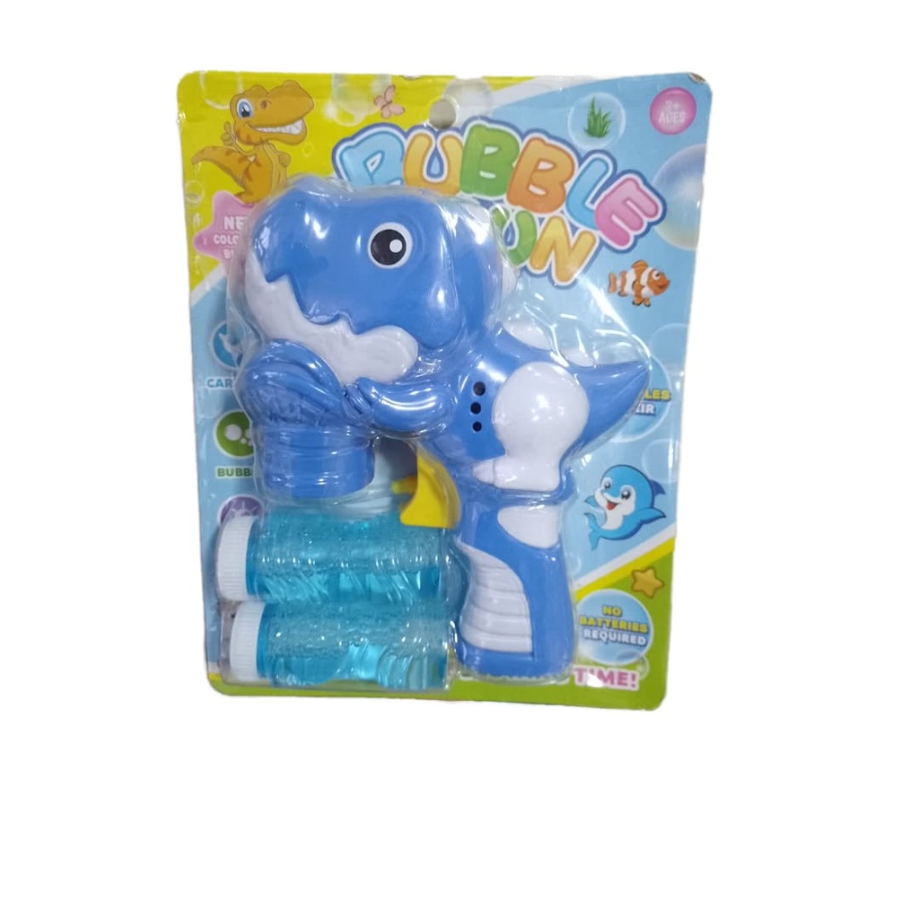 DINOSAURIO BURBUJAS - Pistola para burbujas DINOSAUR BUBBLE GUN en caja (copiar)