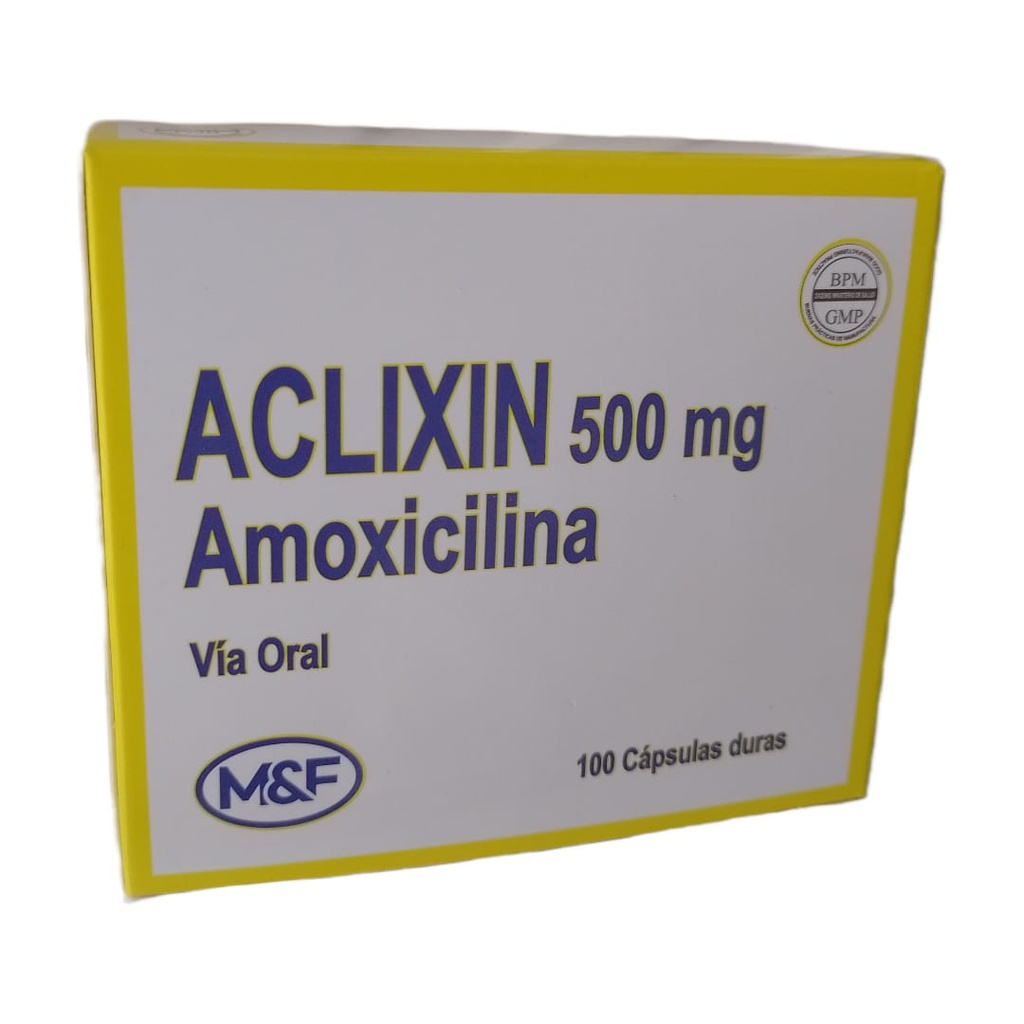 ACLIXIN - Capsulas caja x 100 - 500 mg